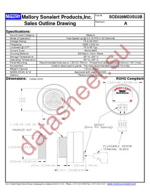 SCE028MD3SU2B datasheet  